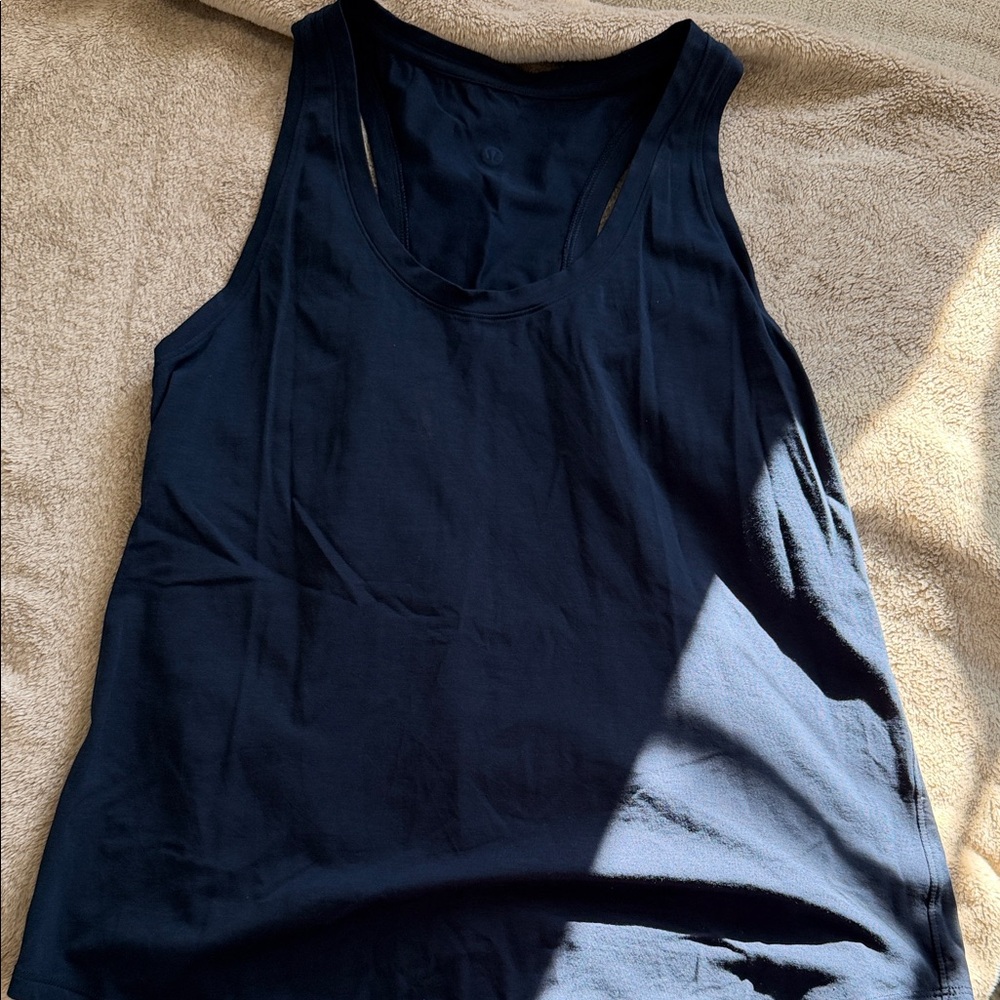 Lululemon Athletica Navy Tank Top